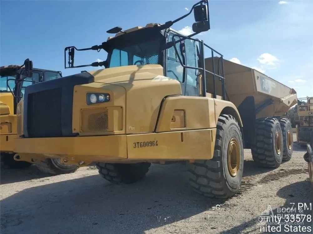 Unleashing Power and Efficiency: Exploring the 2018 Caterpillar 745TG Articulated Truck