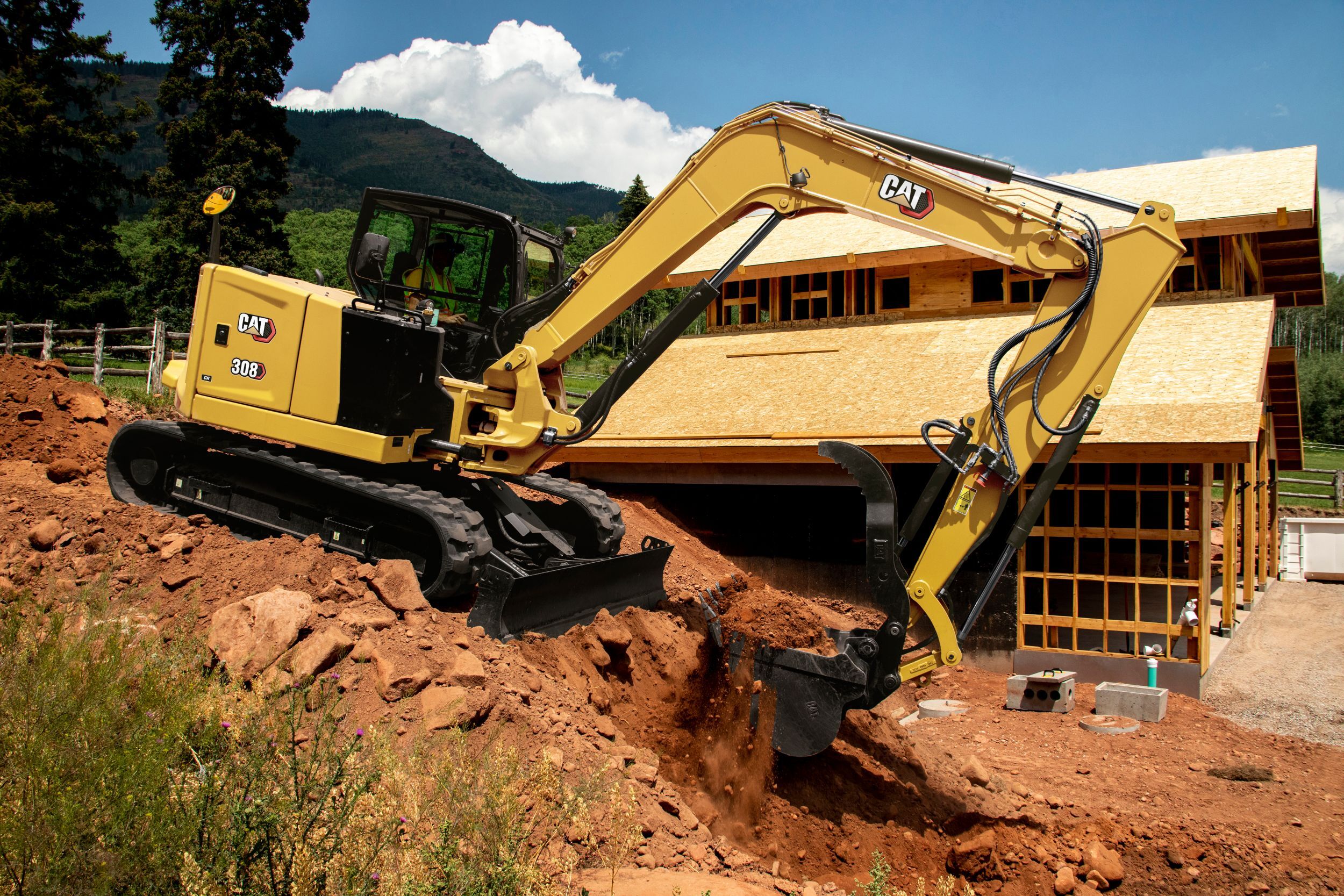 How Much Does A Cat 308 Excavator Weigh?