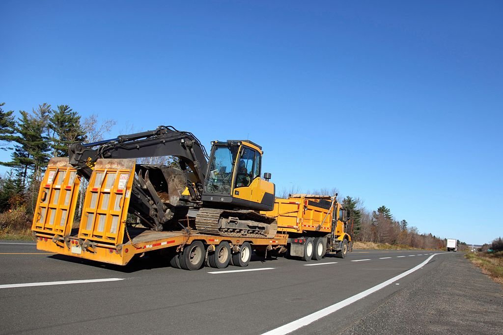 How To Safely Load An Excavator Onto A Trailer